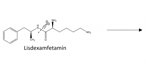 Lisdexamfetamín vatnsrof
